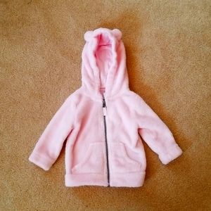 Carter's Zippered Fleece Hoodie - Size 9 month